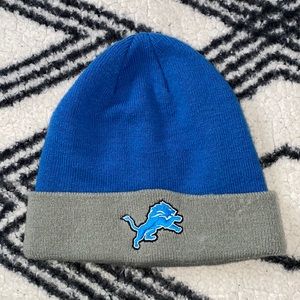 Youth NFL Detroit Lions Logo Cuffed Knit Hat | O/S